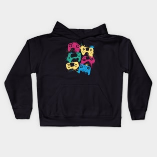 Gamer's Colorful Arsenal Kids Hoodie